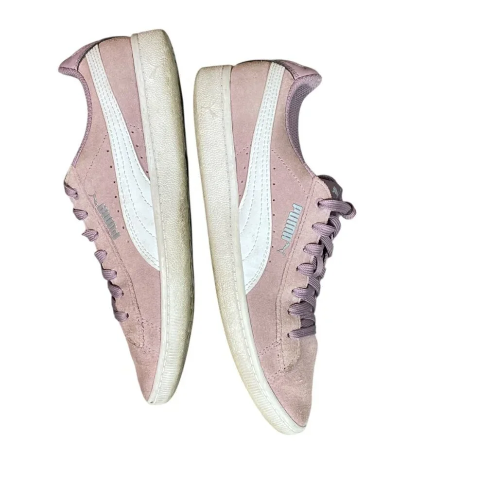 PUMA VIKKY Suede Elderberry Sneakers Tennis Shoes Court‎ Shoe Wm Sz 6.5 #127M
